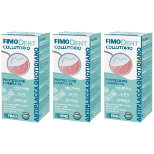 Compra Online fimodent collutorio antiplacca quotidiano 3x200 ml e Trova l'offerta più bassa