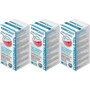 Compra Online fimodent collutorio clorexidina spdd 0,12% 200 ml 3x200 ml e Trova l'offerta più bassa