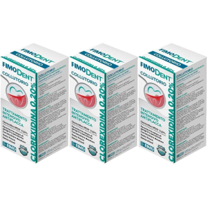 Compra Online fimodent collutorio clorexidina spdd 0,20% 200 ml 3x200 ml e Trova l'offerta più bassa