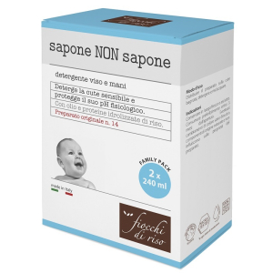 Compra Online fiocchi di riso - bipack sapone non sapone delicato confezione 2 pezzi e Trova l'offerta più bassa