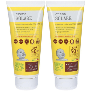 Compra Online fiocchi di riso crema solare bimbi spf 50+ 2x100 ml e Trova l'offerta più bassa