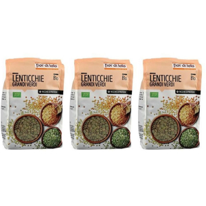 Compra Online fior di loto lenticchie verdi grandi bio 3x400 g e Trova l'offerta più bassa