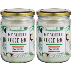 Compra Online fior di loto olio vergine cocco bio 450 ml e Trova l'offerta più bassa