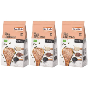 Compra Online fior di loto semi lino dorati bio 3x400 g e Trova l'offerta più bassa