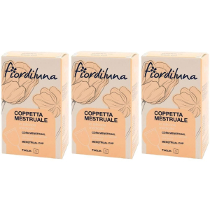 Compra Online fiordiluna coppetta mestruale in silicone taglia 1 3x1 st e Trova l'offerta più bassa