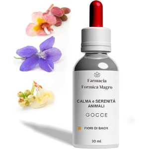 Compra Online fiori di bach gocce 30 ml rimedio naturale per cani e gatti iperattivi e agitati e Trova l'offerta più bassa