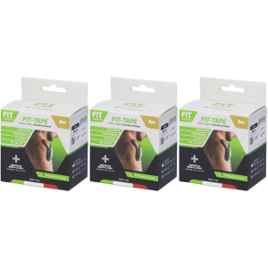 Compra Online fit therapy fit-tape rotolo colore nero 3x1 st e Trova l'offerta più bassa