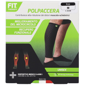 Fit therapy polpaccera colore nero taglia m 1 pz fasciatura