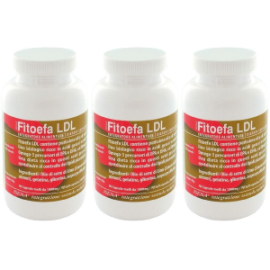 Compra Online fitoefa ldl olio di semi lino biologiorganic flax oil 90 capsule 3x e Trova l'offerta più bassa