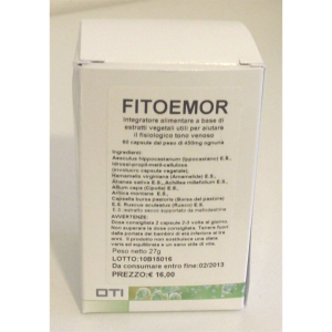 fitoemor 60 capsule bugiardino cod: 903048433 