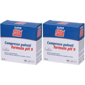 Compra Online fittydent comprex compresse 2x32 pz e Trova l'offerta più bassa