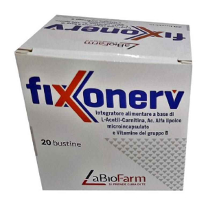 fixonerv 20 bustine bugiardino cod: 974385128 