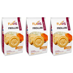 Compra Online flavis frollini set da 3 3x200 g biscotti e Trova l'offerta più bassa