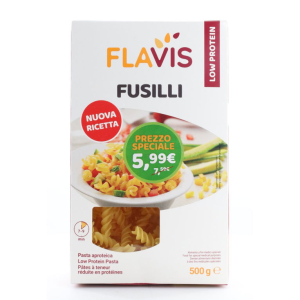 Compra Online flavis fusilli aproteici 500 g promo e Trova l'offerta più bassa