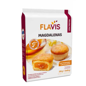 mevalia flavis - magdalenas aproteico 200 g bugiardino cod: 975189186 