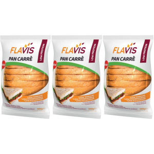 Compra Online flavis pan carrè set da 3 3x300 g altro e Trova l'offerta più bassa