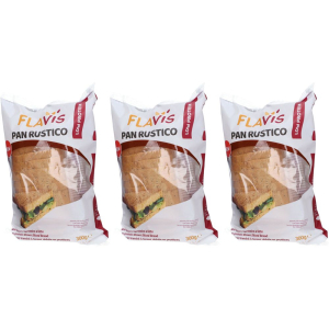 Compra Online flavis pan rustico set da 3 3x300 g altro e Trova l'offerta più bassa