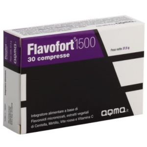 flavofort 1500 integratore alimentare 30 bugiardino cod: 935578221 