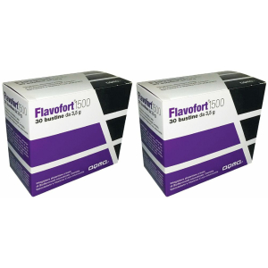 Compra Online flavofort 1500® bustine set da 2 2x105 g polvere per soluzione orale e Trova l'offerta più bassa