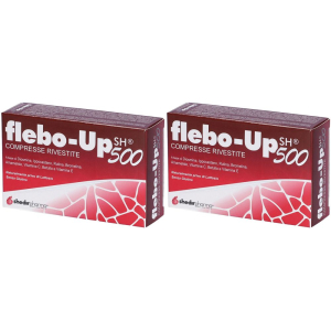 Compra Online flebo-up sh 500 set da 2 2x30 pz compresse rivestite con film e Trova l'offerta più bassa