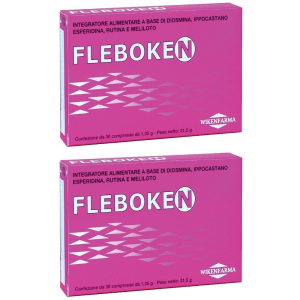 Compra Online fleboken 30 compresse 2x30 pz e Trova l'offerta più bassa