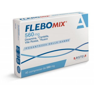 flebomix 560mg 40cpr bugiardino cod: 984802393 