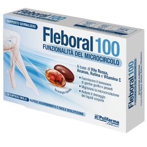 Compra Online Fleboral 100 integratore per la funzionalità del microcircolo 30 capsule molli e Trova l'offerta più bassa