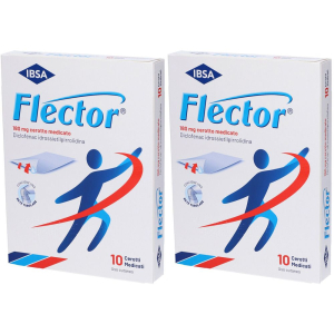 Compra Online flector® cerotto medicato set da 2 2x10 pz e Trova l'offerta più bassa
