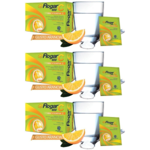 Compra Online flogar c 600 con vitamina gusto arancia 3x14 pz bustina e Trova l'offerta più bassa