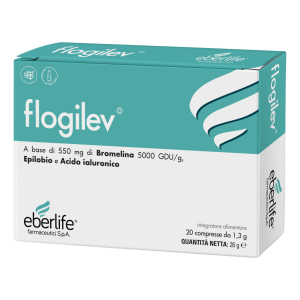 Compra Online flogilev 20 compresse da 1,3 g senza glutine naturalmente privo di lattosio e Trova l'offerta più bassa
