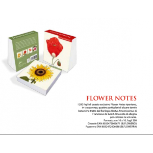 flower notes girasole blocco n bugiardino cod: 925819397 