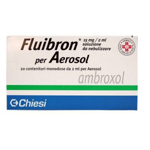 fluibron aerosol 20 flaconcini 15 mg-2 ml bugiardino cod: 024596153 