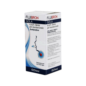 fluibron gola - spray per mucosa orale 15 ml bugiardino cod: 042000024 