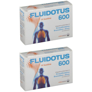 Compra Online fluidotus 600 2x14 pz bustina e Trova l'offerta più bassa