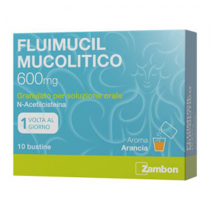 fluimucil mucol 600 mg granulato per bugiardino cod: 034936169 