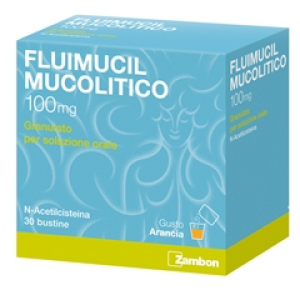 fluimucil mucolitico 30 bustine 100 mg bugiardino cod: 034936017 