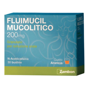 fluimucil mucolitico 30 bustine 200 mg bugiardino cod: 034936031 