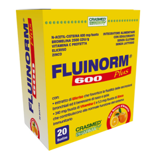 fluinorm 600 plus 20 bustine bugiardino cod: 976598641 