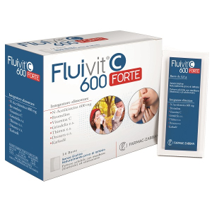 fluivit c 600 forte 14bust bugiardino cod: 986179493 