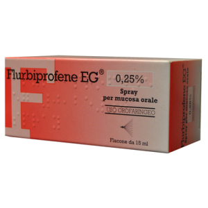 flurbiprofene eg 24 pastiglie menta bugiardino cod: 044446021 