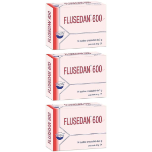Compra Online flusedan 600 14 bustine orosolubili 3x42 g polvere per soluzione orale e Trova l'offerta più bassa