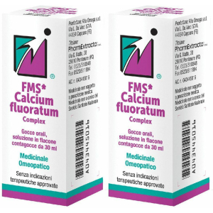 Compra Online fms calcium fluoratum complex set da 2 2x30 ml gocce e Trova l'offerta più bassa