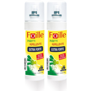 Compra Online foille insetti repellente extra forte set da 2 2x1 pz spray e Trova l'offerta più bassa