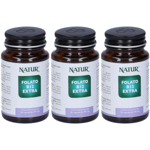 Compra Online folato b12 extra 30 capsule 3x30 pc e Trova l'offerta più bassa
