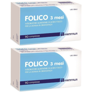 Compra Online folico 3 mesi compresse set da 2 2x90 pz e Trova l'offerta più bassa