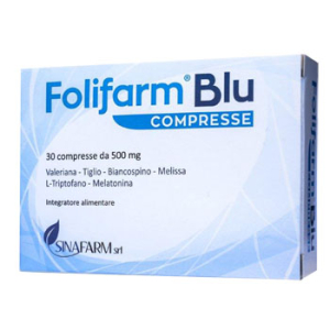 folifarm blu 30 compresse - integratore per bugiardino cod: 973338585 