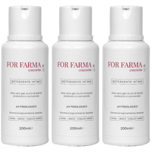 Compra Online for farma oleolatte detergente intimo 3x200 ml e Trova l'offerta più bassa