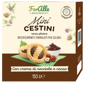 Compra Online foralle minicestini crema nocciona & cacao 150 g e Trova l'offerta più bassa