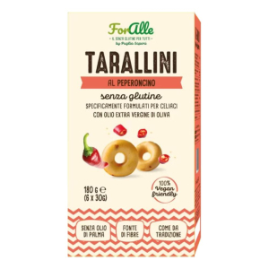 Compra Online foralle tarallini al peperoncino 6 bustine x 30 g e Trova l'offerta più bassa