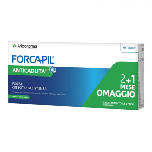 Forcapil pack anticaduta capelli 3x30 compresse